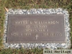 Wayne L Williamson