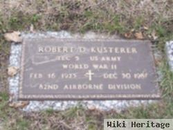 Robert D Kusterer