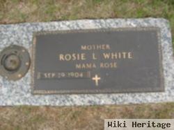 Rosie L White