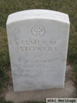 Elmer M Stowers