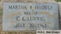 Martha B. "mattie" Hoover Ludwig