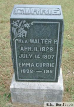 Rev Walter P. Currie