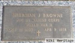 Sherman J Browne