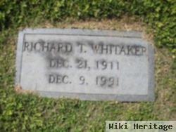 Richard Thomas Whitaker