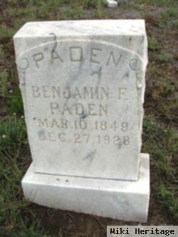 Benjamin Franklin Paden