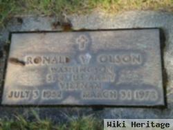 Spec Ronald W "junky" Olson