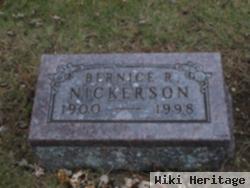 Bernice R. Nickerson