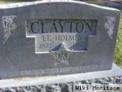 Lieut Holmes Clayton