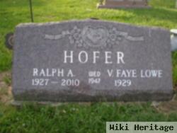 Ralph A Hofer