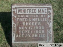 Winifred M. Rhodes