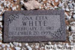 Ona Etta Little White