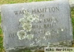 Wade Hampton Britt