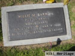 Willie M. Barron