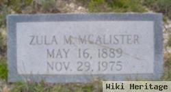 Zula Maybelle Hart Mcalister