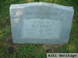 Leola M. Perry Beckman