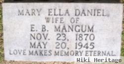 Mary Ella Daniel Mangum