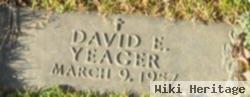 David E Yeager