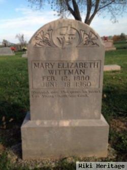 Mary Elizabeth Wittman