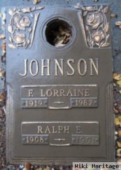 Ralph E Johnson