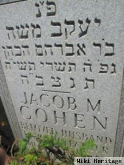 Jacob M Cohen