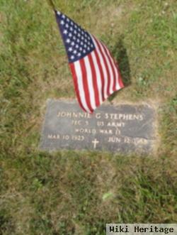 Johnny G Stephens