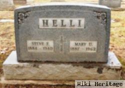 Steve F Helli