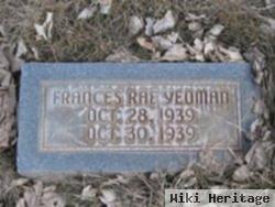 Frances Rae Yeoman