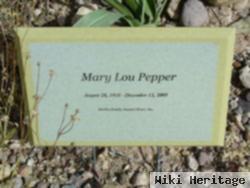 Mary Lou Pepper