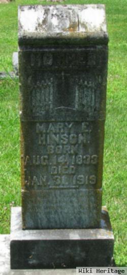 Mary E. Hinson