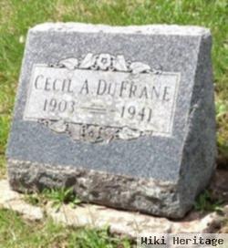 Cecil A Du Frane