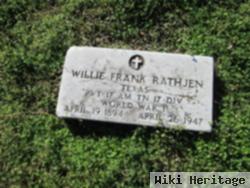 Willie Frank Rathjen