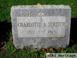 Charlotte A Syktich