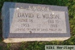 David E Wilson