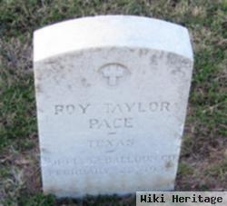 Roy Taylor Pace