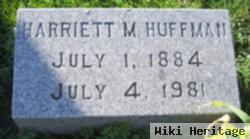 Harriett M Huffman