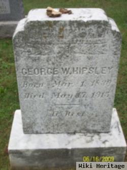 George W Hipsley