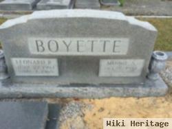 Minnie Lee Sheppard Boyette