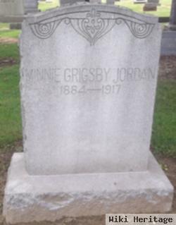 Minnie Elma Grigsby Jordan