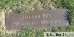 Hannah Fox