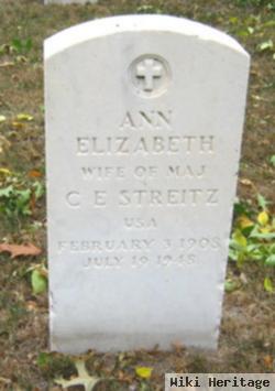 Ann Elizabeth Streitz