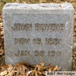 John Rohdie