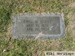 Opal B Snell