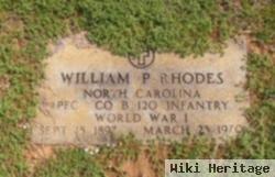 William Preston Rhodes