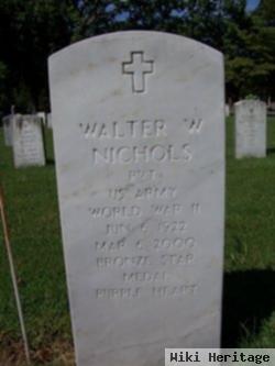 Walter W Nichols