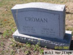 Nida R Defrain Croman