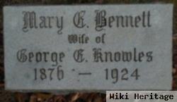 Mary E Bennett Knowles