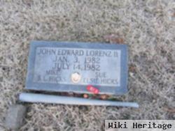 John Edward Lorenz, Iii