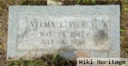 Velma L Pierce