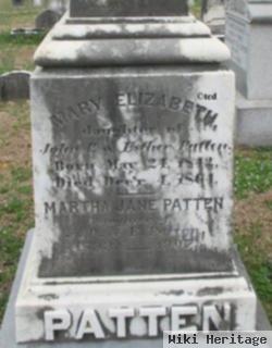 Mary Elizabeth Patten