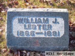 William John Lester, Sr